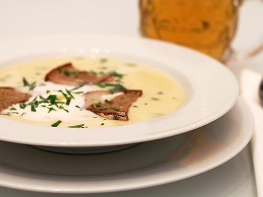 Biercremesuppe