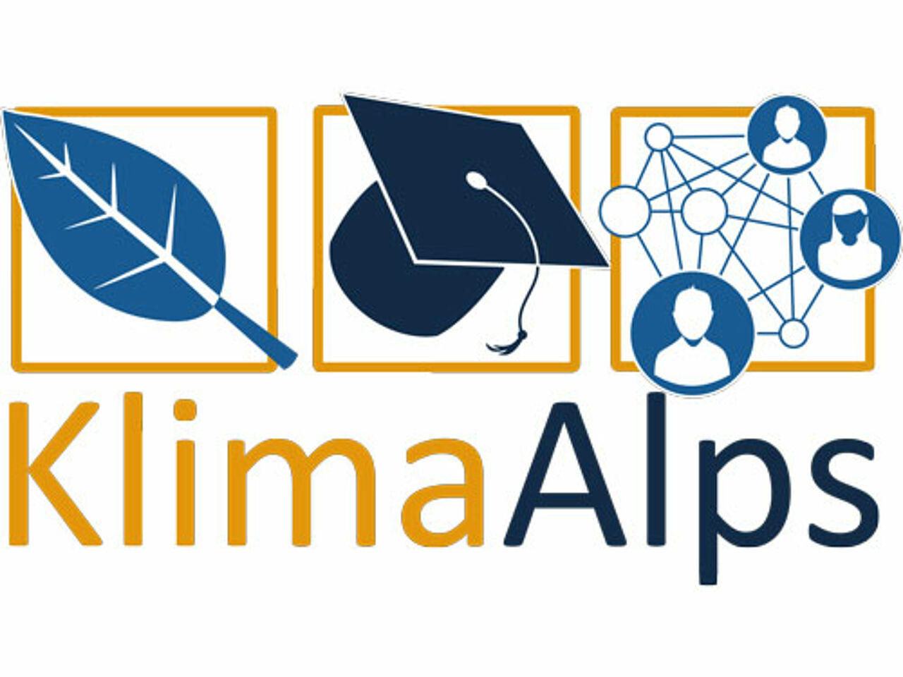 Projektlogo "KlimaAlps"