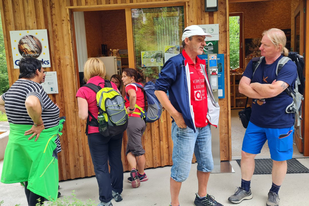 Start der Wanderung (Foto: Elke Kerschbaumer)
