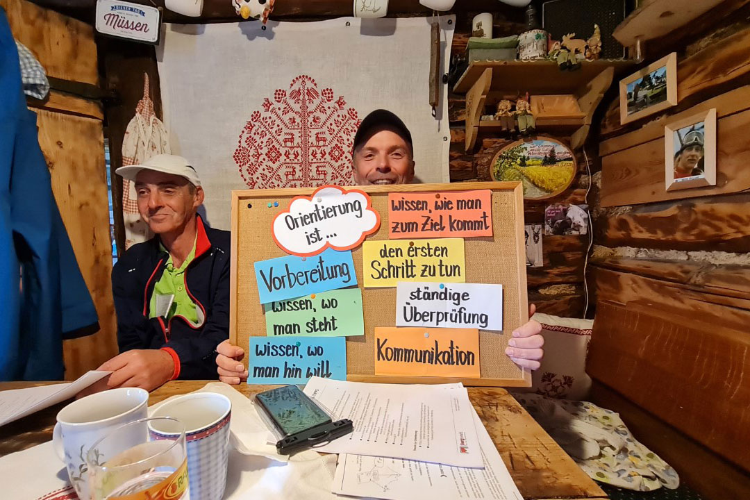 Resümee des Gehörten (Foto: Elke Kerschbaumer)