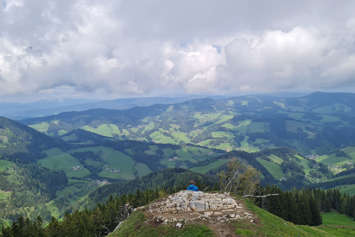 Aussicht genießen (Foto: Elke Kerschbaumer)