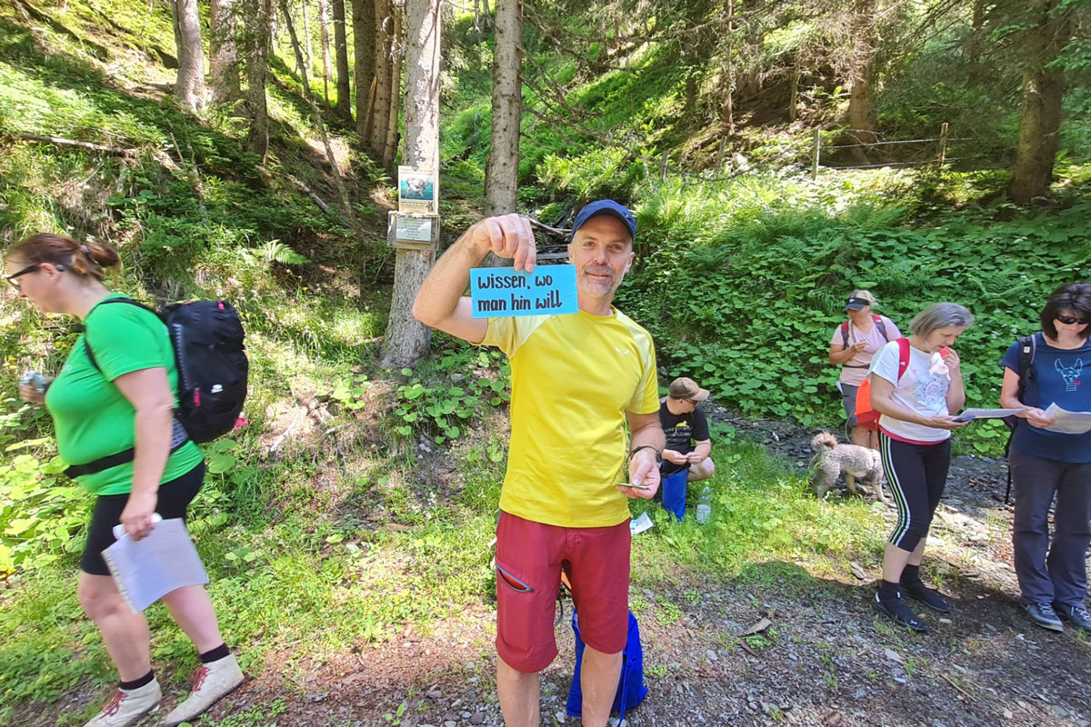 Wissen, wo man hin will, Foto: Elke Kerschbaumer