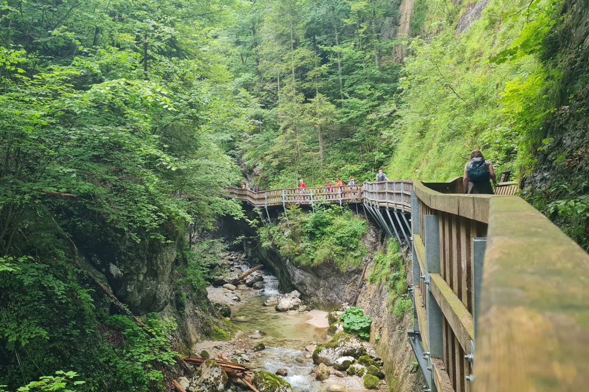In der Nothklamm, Foto: Elke Kerschbaumer