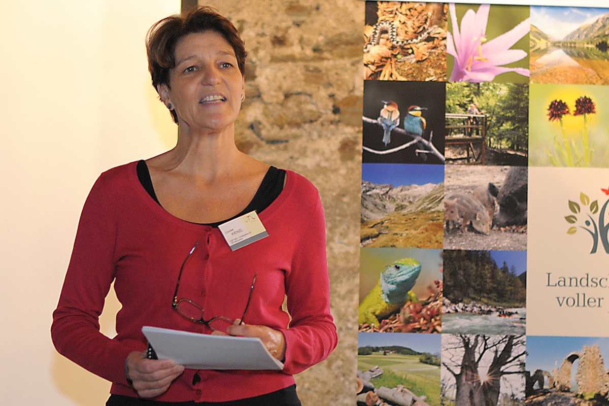 Louise Kienzl, Projektleiterin "NuP Aktiv - Arbeitsplätze in NÖ. Naturparken"