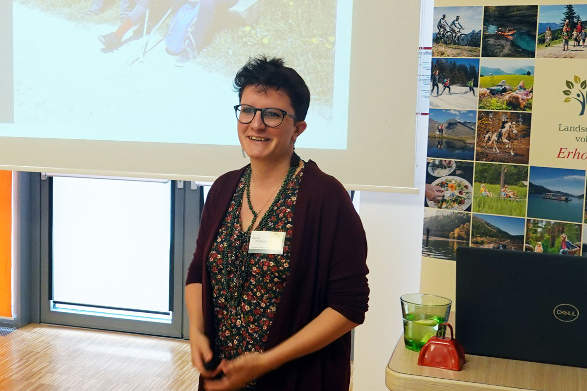 Rianne Roshier, Netzwerk Schweizer Pärke (Foto: VNÖ)