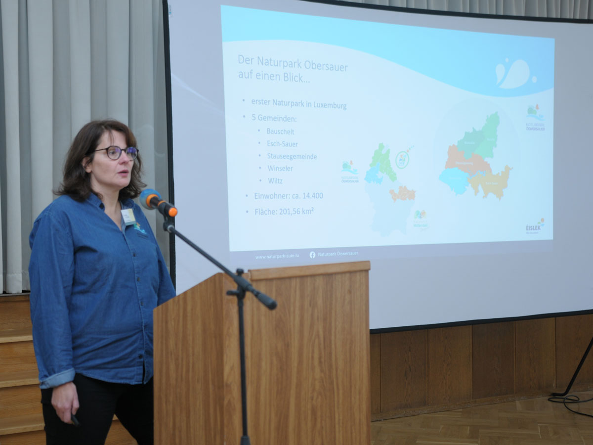 Christine Lutgen, Naturpark Obersauer in Luxemburg (Foto: VNÖ)