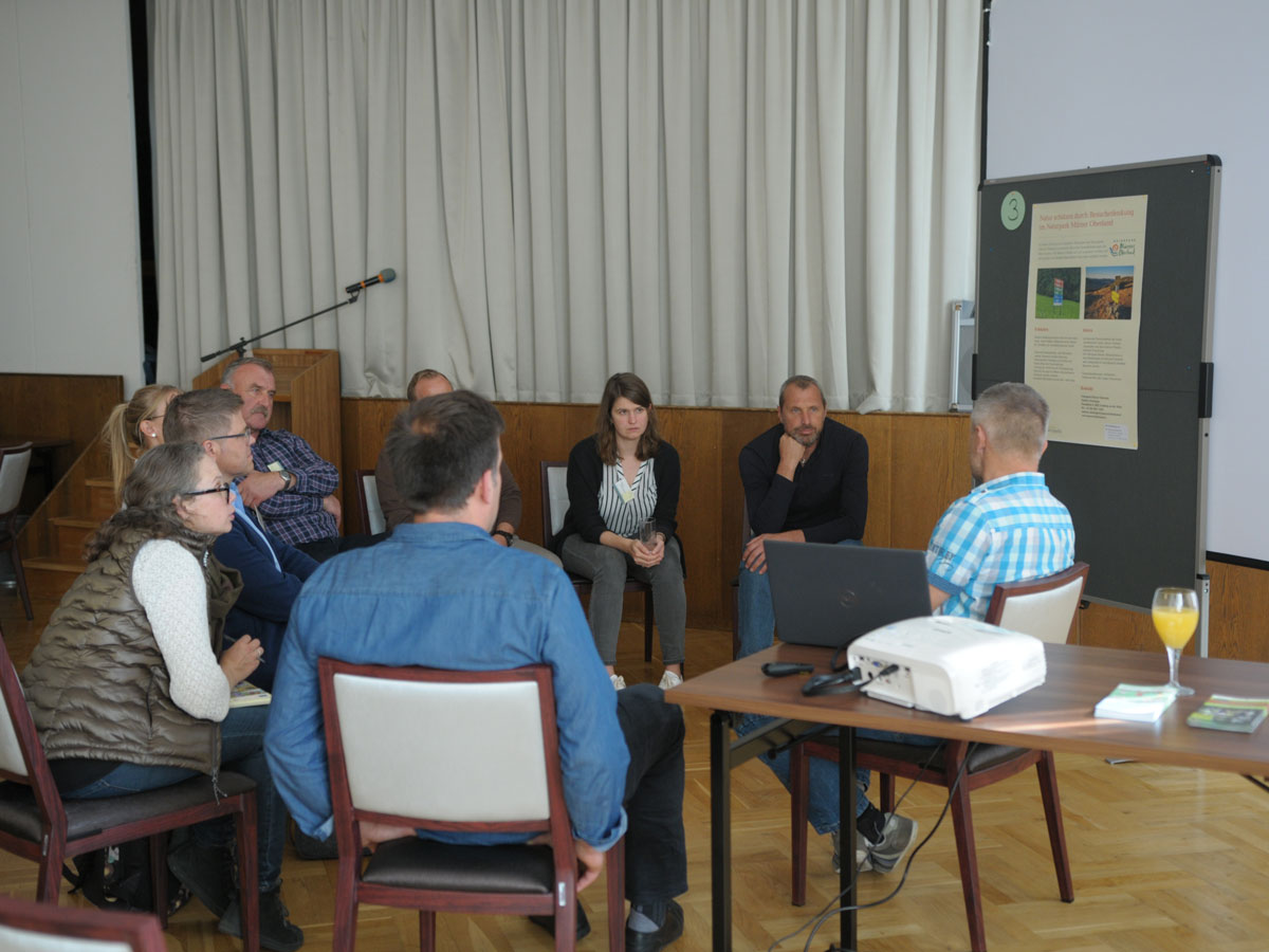 Präsentation Natur schützen durch Besucherlenkung (Foto: VNÖ)