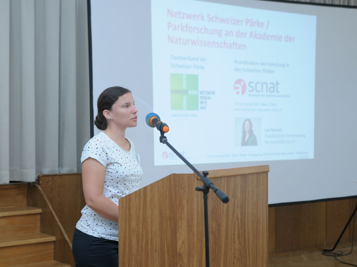 Lea Reusser, Akademie der Naturwissenschaften Schweiz (SCNAT)
(Foto: VNÖ)