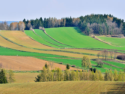 Äcker und Gärten